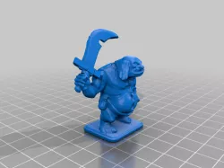 heroquest ogre warrior sword 1