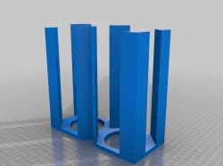 Holder for plastic lids