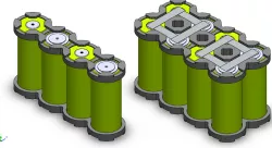 Holder / Spacer cells 26650