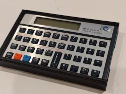 HP12C calculator slider case