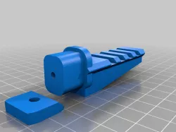 HRF SKIFF Style (not accurate) Laser unit mount for UNITY FAST riser2"