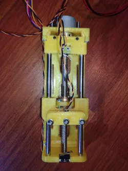 Linear actuator with force sensing