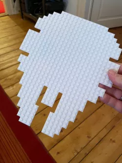 Millenium Falcon Lego(R)-compatible base plate