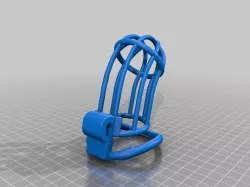 My Customized [18+ NSFW] Parametric Chastity Cage