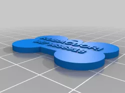 My Customized dog tag bone
