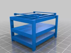 My Customized Remix of Allted's Simple CNC Table to make it parametric