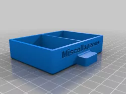 My Customized Slotted Drawer Box