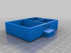 My Customized Slotted Drawer Box