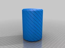 My Customized Spiral vase soda can cooler