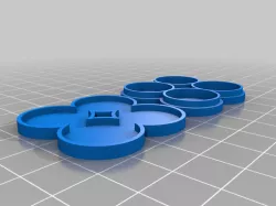 Portable CR1632 Battery Holder