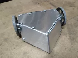 Printable Battle Bot - TPU skeleton and side plates