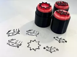 Self Inking Baha'i Stamp Set