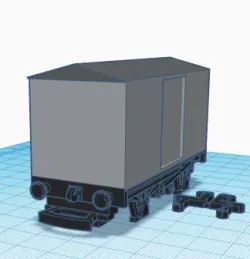 Simple OO Scale Box Truck