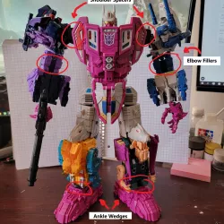 Transformers Abominus Upgrade kit (Power of the Primes & Generation Selects)(For use with TCW kit)