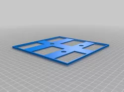 V-Minion hole template bed