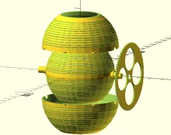 Variable inductor (variometer) generator