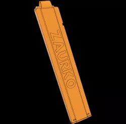 Worker Angled Talon Mag - STEP File