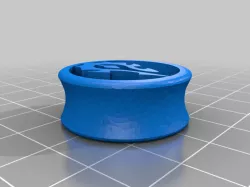 1 inch horde tunnel ear gauge