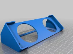 Angled breadboard holder 