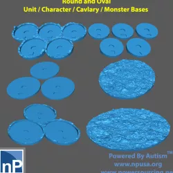 AOS Unit Trays / Bases - Muddy Rubble Slope