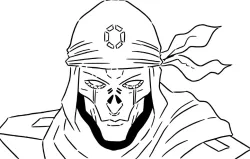 Apex Legends Revenant stencil 3