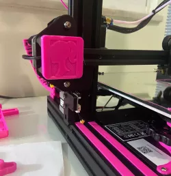 Barbie QR Code Cover Ender 3