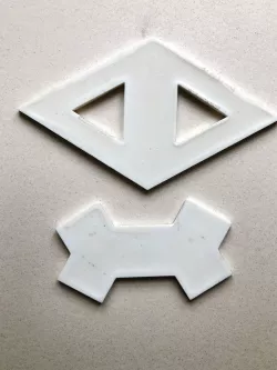 Colour Triad Stencil