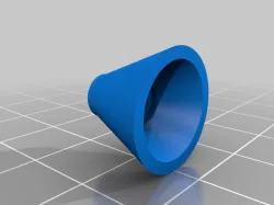 Cup to turn chopstick into blow dart in Cold Steel .625 Blow Gun