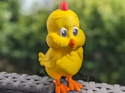 Cute Cartoon Easter Chick No. 1