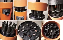 Cyclone dust separator