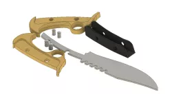 Daryl Dixons knife from The Walking Dead