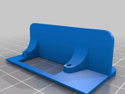 eclipson 3d model servo mount 125% scaled