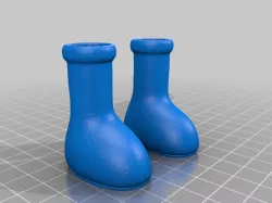 finger size mschf big red boots