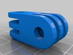 GoPro Triple to Triple 90% Rotation Mount - For using Volta side Mount with Light Mod
