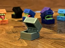 Hinged Cube - like the hinged calibration cube, but with flat sides!