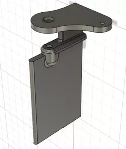 IOKUKI 2.4Ghz R/C Boat Rudder
