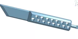 Japanese Fighting knife inspired bed scraper/support breaker tool multi tool