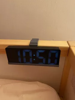 Kura small shelf/clock table
