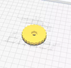M6 bolt knob low profile for 10" sawblade holder