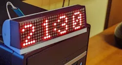  MAX7219 Clock Case No2