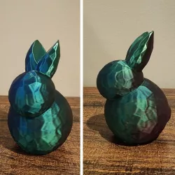Minimalistic Rabbit Textured