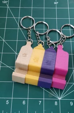 Mobile holder/stand key chain