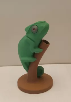 Multi-color chameleon pen holder