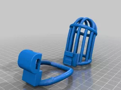 My Customized [18+ NSFW] Parametric Chastity Cage
