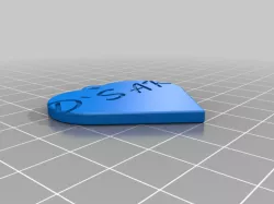 My Customized Name Heart Key Fob