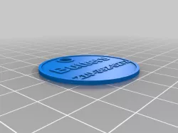 My Customized Round Dog Tag