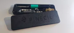 PINECIL case/box - PINE64 soldering iron case, magnetic lid - pine 64, pinecil, mobile solder station