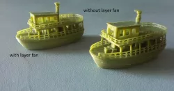 Prusa layer fan