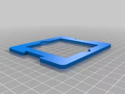 Saunders LPL / Rollei 67 Enlarger 7cm Filter Drawer Adapter