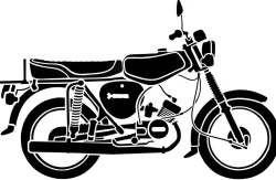 Simson S51 vector 